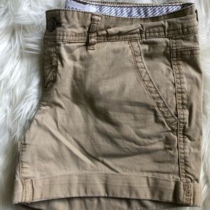 Aeropostale midi twill shorts.